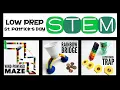 Low Prep March STEM Challenges
