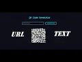 QR Code Generator With Flicker Button No Talk