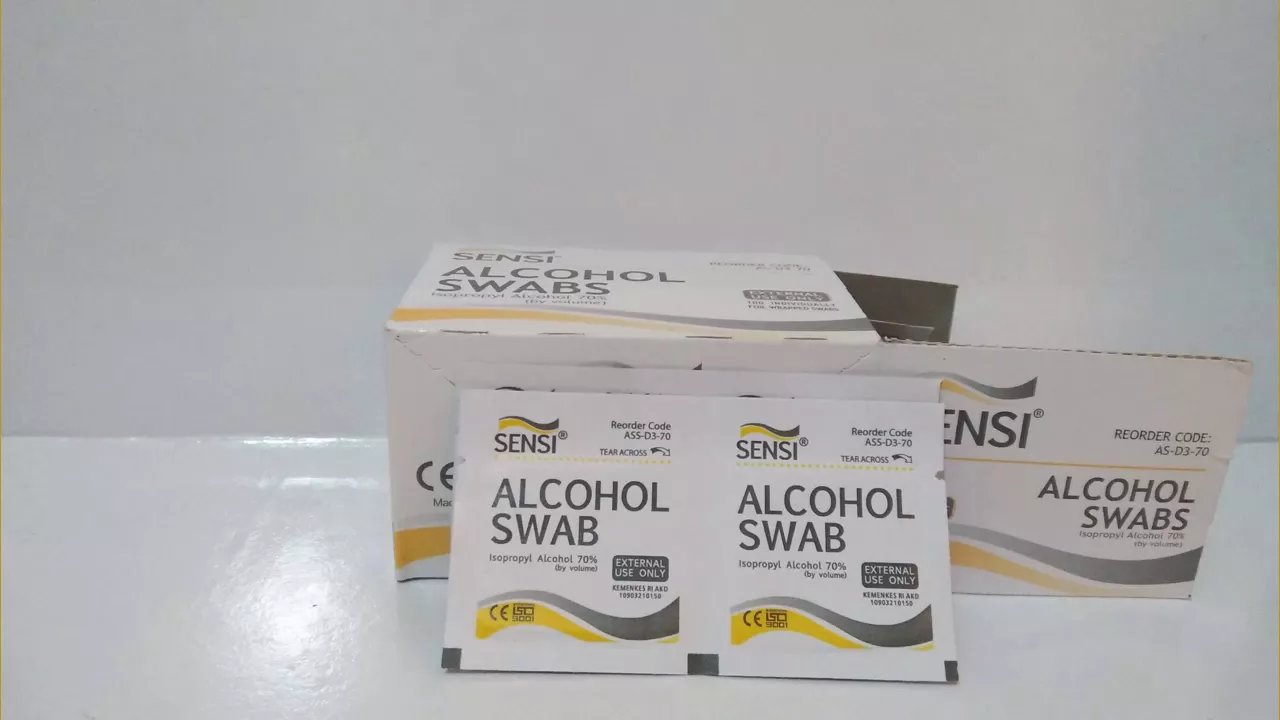Alcohol swab. 