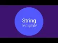 Javascript String Template
