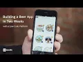 Building a Beer Mobile App in Two Weeks with a Low-Code Platform