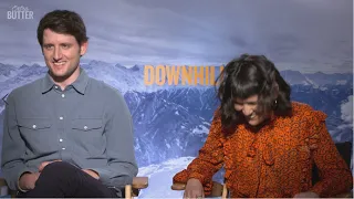 Hilarious interview with Zach Woods and Zoe Chao for Downhill Extra Butter