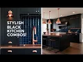 15 Best Color Combinations for Kitchens with Black Cabinets