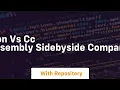 Python vs CC vs Assembly sidebyside comparison