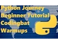Python 3 Practice Codingbat Warmup 1 Part 1