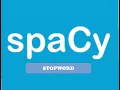 NLP3 spaCy STOPWORD