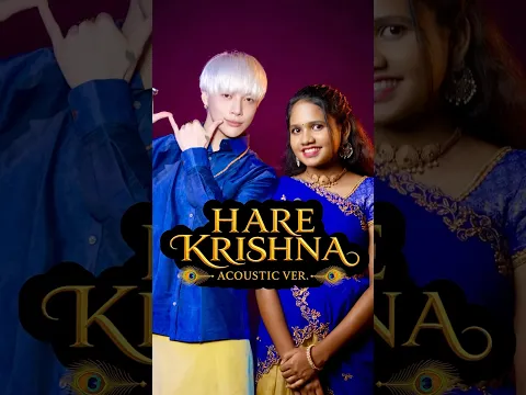 HARE KRISHNA Hits Different as a Duet 💙 | Janmashtami Special | AOORA X Thanumitha X Fridayyy 🦚✨