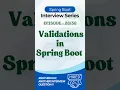 Master Spring Boot Validations Fast Valid NotNull Size More
