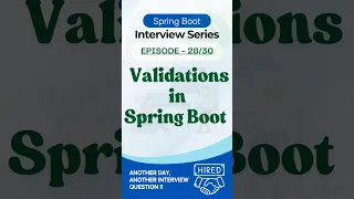 Master Spring Boot Validations Fast Valid NotNull Size More
