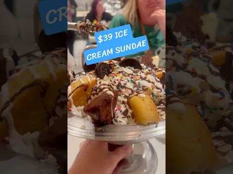 Getting Dessert at Beaches and Cream at Disney
