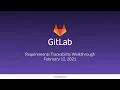 GitLab Requirements Traceability Walkthrough