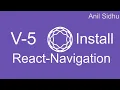 React Navigation 5 tutorial Installation