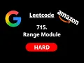 Range Module - Leetcode 715