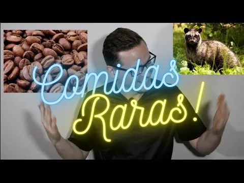 A1: lição de listening — Comidas Raras/ Weird Foods Vocabulario facilmente y interesante! | Pensando Inglés