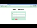 Contact List Coding Ninjas React Skill Test
