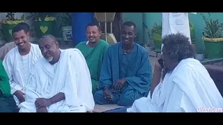 الشيخ الشايقى والمادح الكبير الشيخ الجيلي الشيخ فى ضيافة ازرق طيبة 