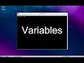 Command Line Variables