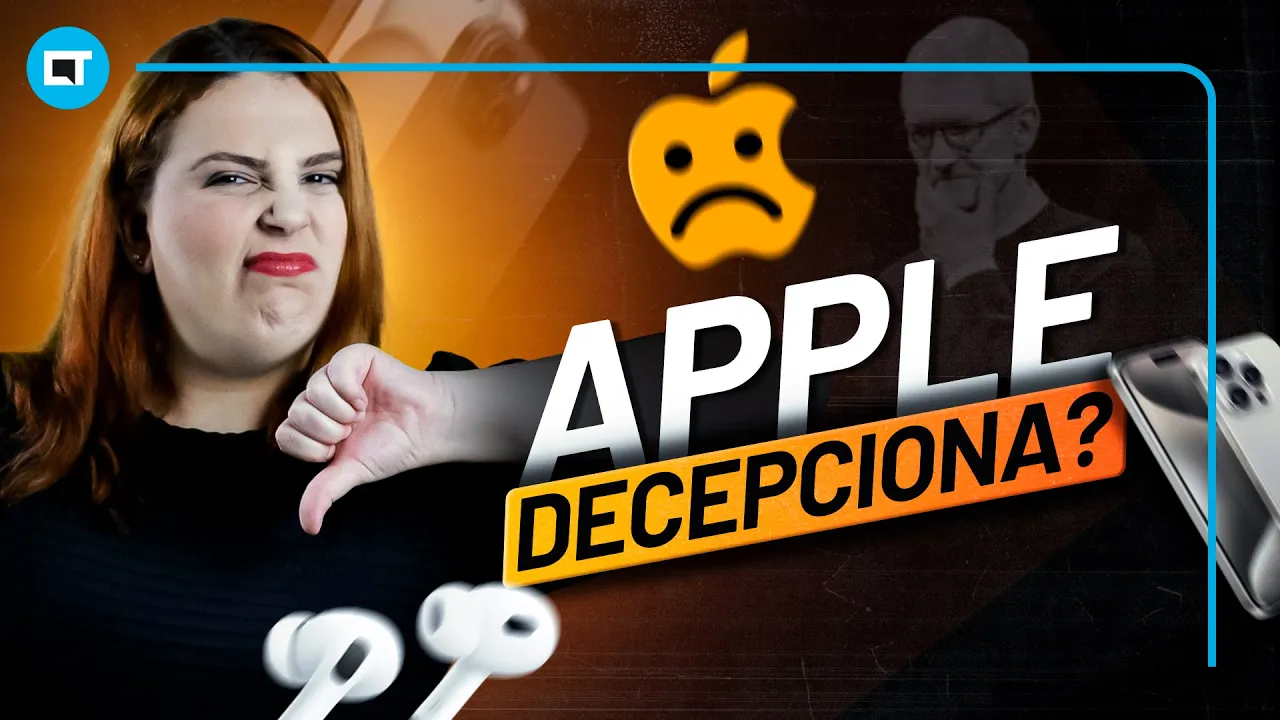 Por que os anúncios da Apple decepcionaram?