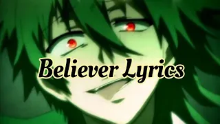 اغنية اجنبية Believer AMV مترجم بدون موسيقى 