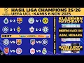HASIL LIGA CHAMPIONS 2025 TADI MALAM - MAN CITY VS DORTMUND 4-1, BARCA, CHELSEA, INTER, UCL KLASEMEN