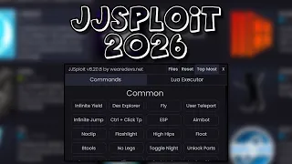 JJSploit v8 20 Roblox executor ESP external script hub ALL IN ONE