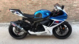 Suzuki GSXR600 2025 blue white S00203U