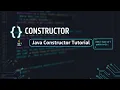 Java Constructor Explained in Marathi Types of Constructors Core Java Tutorial java