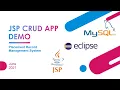 JSP SERVELET CRUD DEMO APP JDBC MYSQL JAVA GUIDE