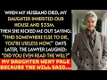 Download Lagu My Daughter Got $33M And Threw Me Out — 3 Days Later, She Was Begging For My Help....