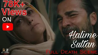 full death scene of halime sultan ertu rul episode 116 season 3 the whole tribe mourned