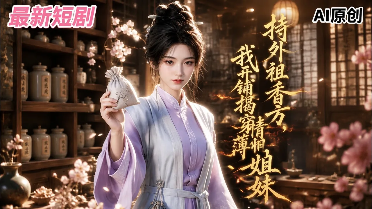 持外祖香方,我开铺揭穿薄情姐妹