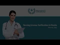 Nursing License Verification in Florida