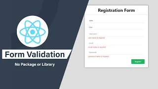 Form Validation in React JS React Form Validation