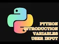 PYTHON INTRO PRINT VARIABLE USER INPUT BISAYA