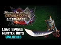 MHGU - Unlocking Long Sword Hunter Arts
