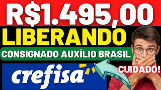 EMPRÉSTIMO AUXÍLIO BRASIL NO BANCO CREFISA! CUIDADO COM O GOLPE