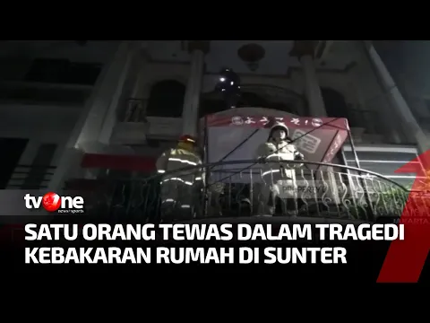 Teriakan Minta Tolong Menggema, Satu Orang Tewas Insiden Kebakaran Rumah di Sunter