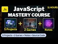 JavaScript Full Course in Hindi 2026 Beginner to Advanced 5 Projects 2 Games Notes