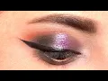Download Lagu Purple Smokey eye makeup | glitter Smokey eye makeup | bright purple eye look