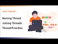 Basic Methods of Multithreading Thread Priorities Java Tutorial