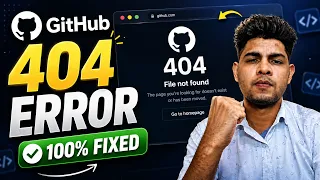 GitHub 404 Error Fix It in 2 Minutes 100 Working