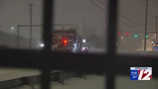 Snowstorm Update Cranston conditions Sunday 9 30 pm