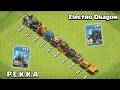 P E K K A VS Electro Dragon VS Every TownHall Clash of Clans