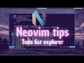 Build a Todo Explorer in Neovim Using Lua Step-by-Step