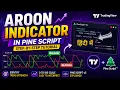 Aroon Indicator in Trading View Pine Script Coding Tutorial Step-by-Step IT WALA HINDI-