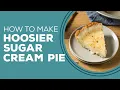 Download Lagu Blast from the Past: Hoosier Sugar Cream Pie Recipe