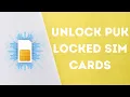 Generate PUK Code to Unlock Any Sim Card