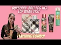 BURBERRY BRIT EAU DE PARFUM WEAR TEST REVIEW WOMEN S PERFUME F K SCENT-OLOGY VANILLE 44