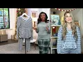 Koolaburra by UGG Marled Sweater Knit Hoodie Jogger Lounge Set on QVC