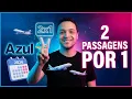 Como VIAJAR com Acompanhante GRATIS na AZUL Vale para voo INTERNACIONAL Atualizado para 2026